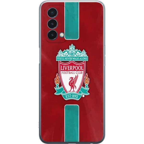 OnePlus Nord N200 5G Genomskinligt Skal Liverpool FC – Klassisk Fotbollsstolthet i Rött