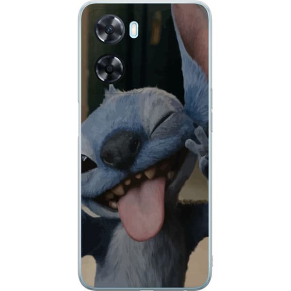 OnePlus Nord N20 SE Gjennomsiktig deksel Stitch Søt Alien - Blå Favoritt fra Ytre Rommet