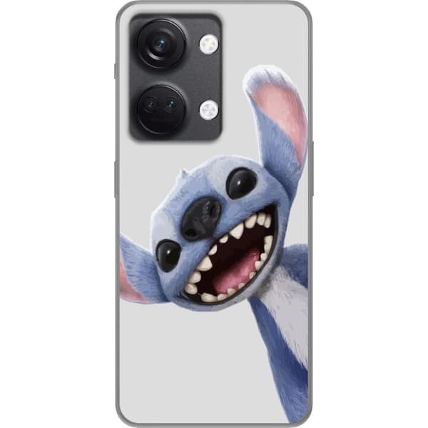 OnePlus Nord 3 Gjennomsiktig deksel Stitch i Fart - Kawaii Design for Fans & Barn