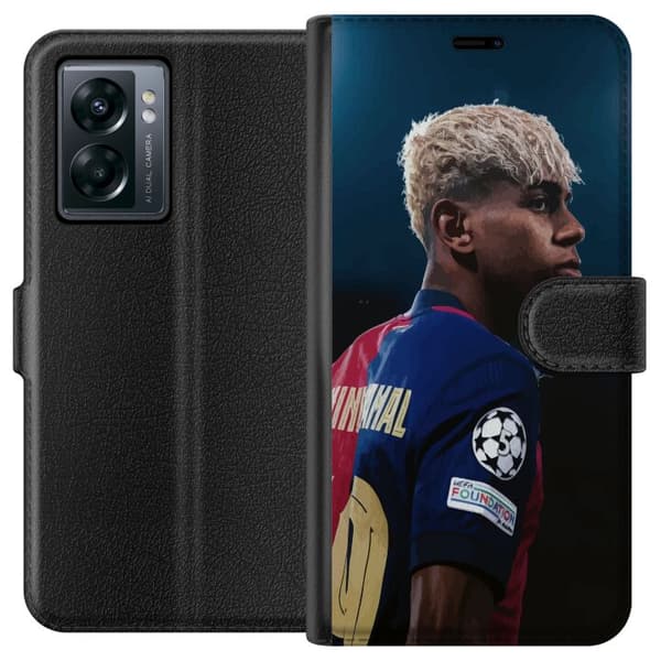 OnePlus Nord N300 Tegnebogsetui Lamine Yamal - Barcelonas Wunderkind i fokus