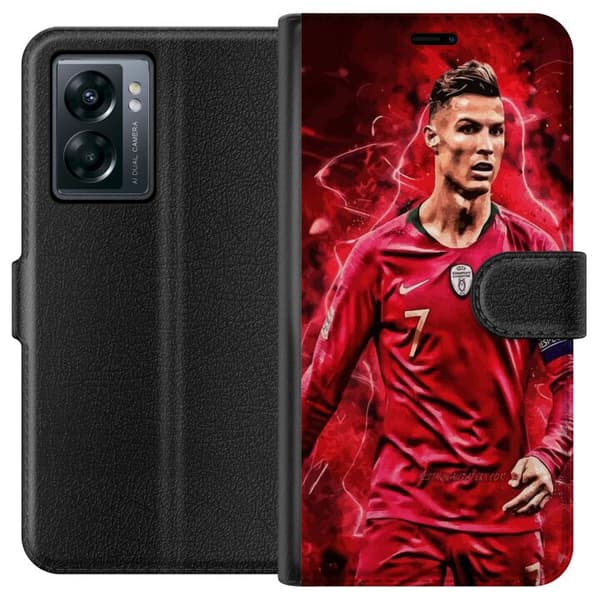 OnePlus Nord N300 Lommeboketui Ronaldo Ferdigheter - CR7 Design for Ekte Supportere