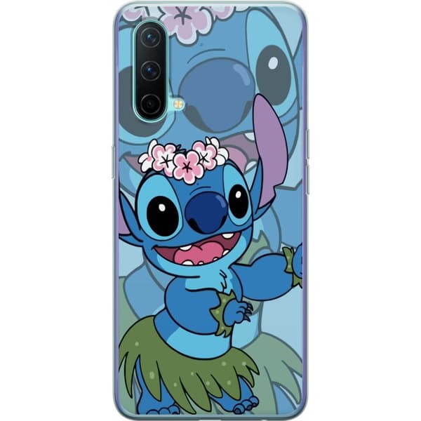 OnePlus Nord CE 5G Gjennomsiktig deksel Stitch under stjernene - Magisk Anime-stil