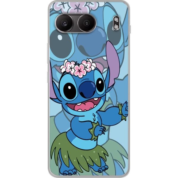 OnePlus Nord 4 Gjennomsiktig deksel Stitch under stjernene - Magisk Anime-stil