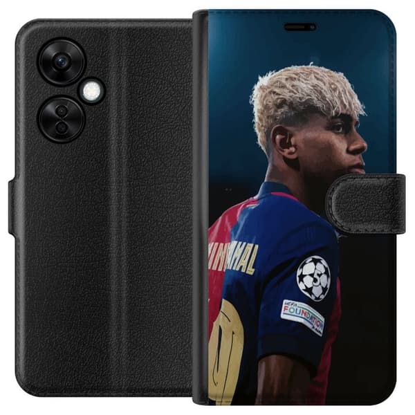 OnePlus Nord CE3 Lommeboketui Lamine Yamal - Barcelonas Wonderkid i Fokus