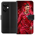 Miniatyrbillede 1 af 3: OnePlus Nord CE3 Tegnebogsetui Ronaldo Færdigheder - CR7 Design for Ægte Fans