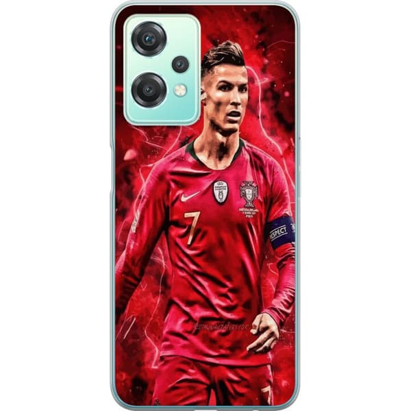OnePlus Nord CE 2 Lite 5G Gennemsigtig cover Ronaldo Færdigheder - CR7 Design for Ægte Fans