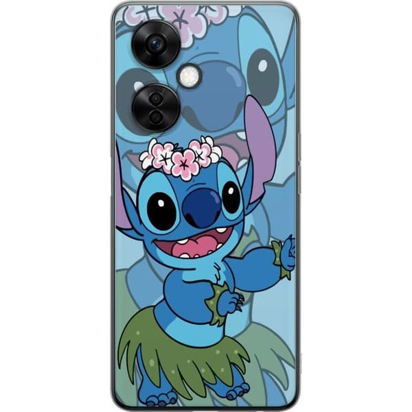 OnePlus Nord CE3 Gjennomsiktig deksel Stitch under stjernene - Magisk Anime-stil