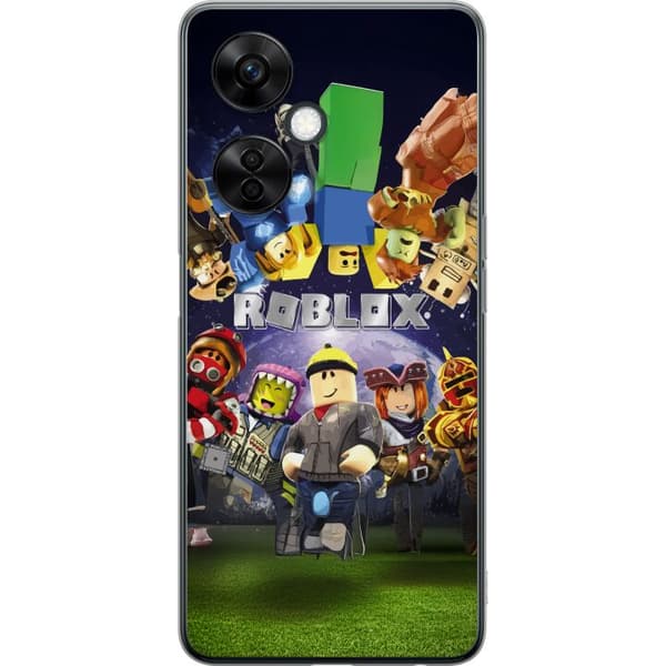 OnePlus Nord CE3 Gjennomsiktig deksel Roblox Verden - Spilleventyr for Barn og Ungdom