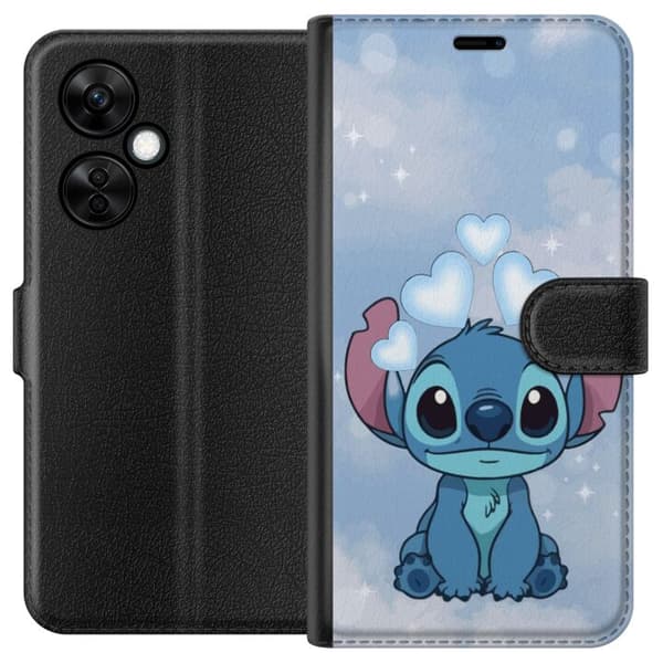 OnePlus Nord CE 3 Lite Lommeboketui Stitch Hoppande Gled - Morsomt Design for Gave