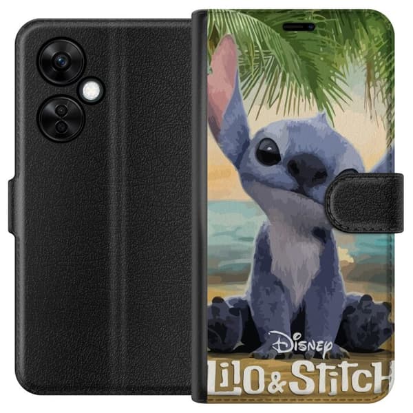 OnePlus Nord CE 3 Lite Plånboksfodral Stitch Kärleksfull – Med Hjärtan & Kawaii-känsla