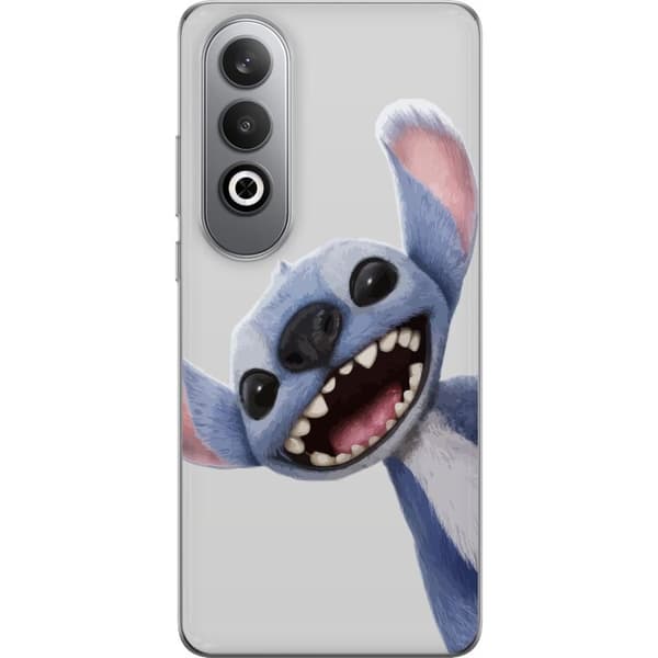 OnePlus Nord CE4 Gjennomsiktig deksel Stitch i Fart - Kawaii Design for Fans & Barn