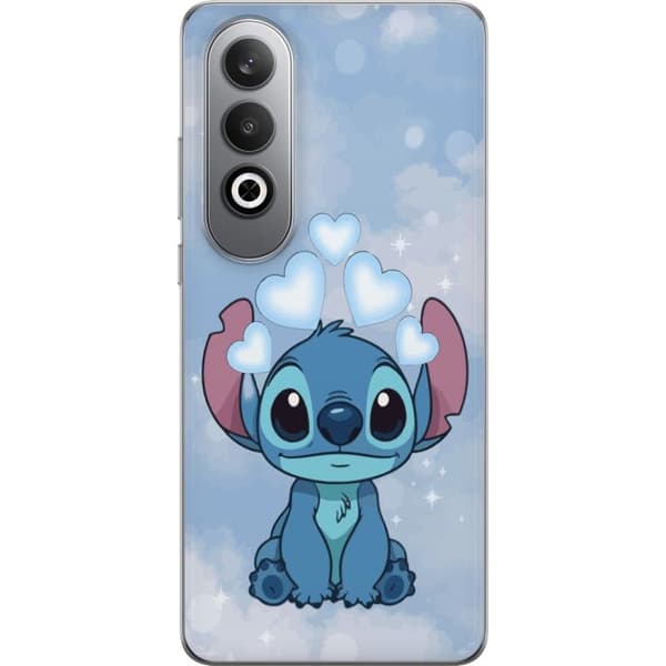 OnePlus Nord CE4 Gjennomsiktig deksel Stitch Hoppande Gled - Morsomt Design for Gave