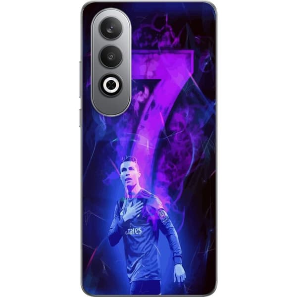 OnePlus Nord CE4 Gjennomsiktig deksel Ronaldo 7 - Fotballlegenden i Aksjon for Fans