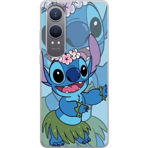OnePlus Nord CE4 Lite Läpinäkyvä kuori Stitch tähtien alla - Taianomainen Anime-tyyli
