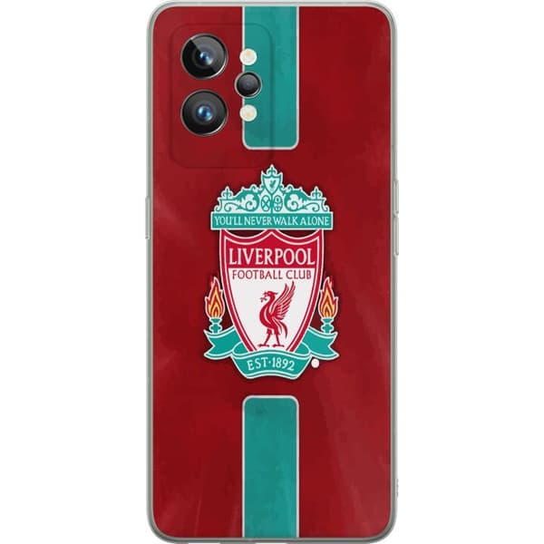 Realme GT2 Pro Gennemsigtig cover Liverpool FC - Klassisk Fodboldstolthed i Rødt