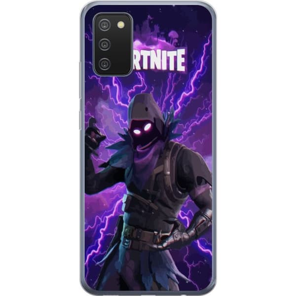 Samsung Galaxy A02s Gennemsigtig cover Fortnite Raven