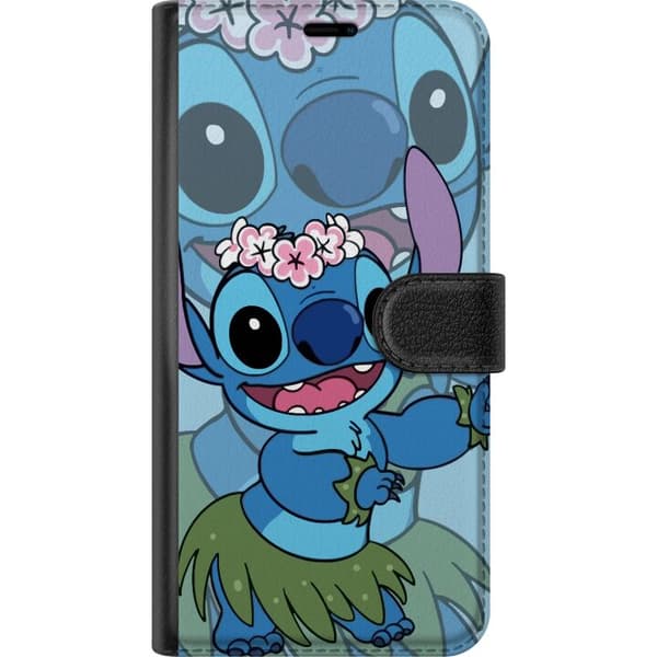 Samsung Galaxy A02s Tegnebogsetui Stitch under Stjernerne - Magisk Anime-stil