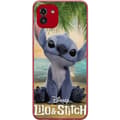 Miniatyrbild 1 av 3: Samsung Galaxy A03 Genomskinligt Skal Stitch Kärleksfull – Med Hjärtan & Kawaii-känsla
