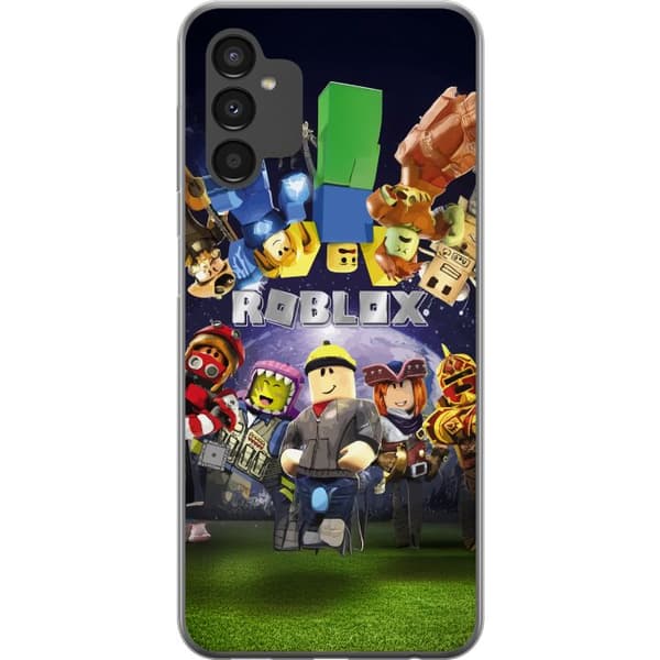 Samsung Galaxy A04s Gjennomsiktig deksel Roblox Verden - Spilleventyr for Barn og Ungdom