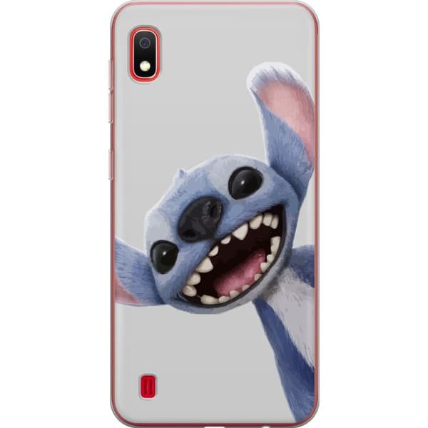 Samsung Galaxy A10 Gennemsigtig cover Stitch i fart - Kawaii-design til fans & børn