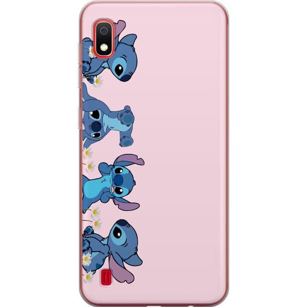Samsung Galaxy A10 Läpinäkyvä kuori Stitch Nauru & Leikki – Täydellinen puhelinkoteloihin tai julisteisiin