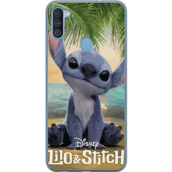 Samsung Galaxy A11 Gennemsigtig cover Kærlig – Med Hjerter & Kawaii-følelse