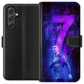 Pikkukuva 1 / 3: Samsung Galaxy A15 5G Lompakkokotelo Ronaldo 7 - Jalkapallolegenda Toiminnassa Fanien Puolesta