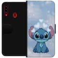 Miniatyrbilde 1 av 3: Samsung Galaxy A20s Lommeboketui Stitch Hoppande Gled - Morsomt Design for Gave