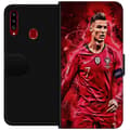 Miniatyrbild 1 av 3: Samsung Galaxy A20s Plånboksfodral Ronaldo Skills – CR7 Design för Äkta Supporters