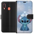 Miniatyrbilde 1 av 3: Samsung Galaxy A20e Lommeboketui Stitch Hoppande Gled - Morsomt Design for Gave