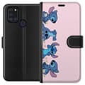 Miniatyrbillede 1 af 3: Samsung Galaxy A21s Tegnebogsetui  Stitch Grin & Leg – Perfekt til Telefoncovers eller Plakater
