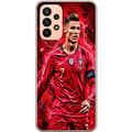 Miniatyrbild 1 av 3: Samsung Galaxy A23 5G Genomskinligt Skal Ronaldo Skills – CR7 Design för Äkta Supporters