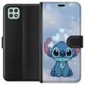 Pikkukuva 1 / 3: Samsung Galaxy A22 5G Lompakkokotelo Stitch Hyppäävä Ilo - Hauska Suunnittelu Lahjalle