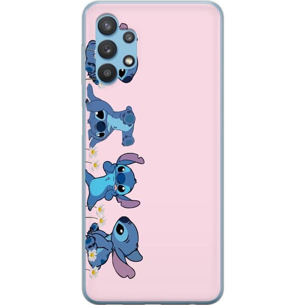 Samsung Galaxy A32 5G Gennemsigtig cover Stitch Grin & Leg – Perfekt til Telefoncovers eller Plakater