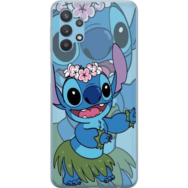 Samsung Galaxy A32 5G Gennemsigtig cover Stitch under Stjernerne - Magisk Anime-stil