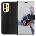 Pikkukuva 1 / 3: Samsung Galaxy A33 5G Lompakkokotelo Stitch liikkeessä - Kawaii-suunnittelu faneille ja lapsille