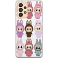 Miniatyrbillede 1 af 3: Samsung Galaxy A33 5G Gennemsigtig cover Labubu Pink Monster - Popkunst med Kawaii-touch