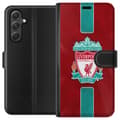 Miniatyrbillede 1 af 3: Samsung Galaxy A35 Tegnebogsetui Liverpool FC - Klassisk Fodboldstolthed i Rødt