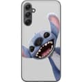 Miniatyrbild 1 av 3: Samsung Galaxy A35 Genomskinligt Skal Stitch i Fart – Kawaii Design för Fans & Barn