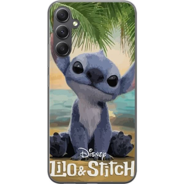 Samsung Galaxy A35 Gennemsigtig cover Kærlig – Med Hjerter & Kawaii-følelse