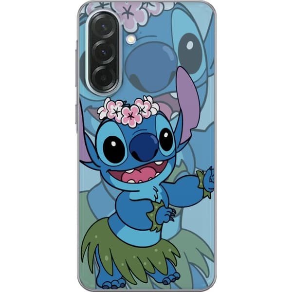 Samsung Galaxy A36 Gennemsigtig cover Stitch under Stjernerne - Magisk Anime-stil