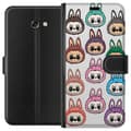 Pikkukuva 1 / 3: Samsung Galaxy A3 (2017) Lompakkokotelo Labubu Macaron Monster - Söpö Keräilyfiguuri Tyylillä