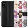 Pikkukuva 1 / 3: Samsung Galaxy A41 Lompakkokotelo Labubu Pink Monster - Popkulttuuri Kawaii-kosketuksella