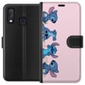 Miniatyrbillede 1 af 3: Samsung Galaxy A40 Tegnebogsetui  Stitch Grin & Leg – Perfekt til Telefoncovers eller Plakater