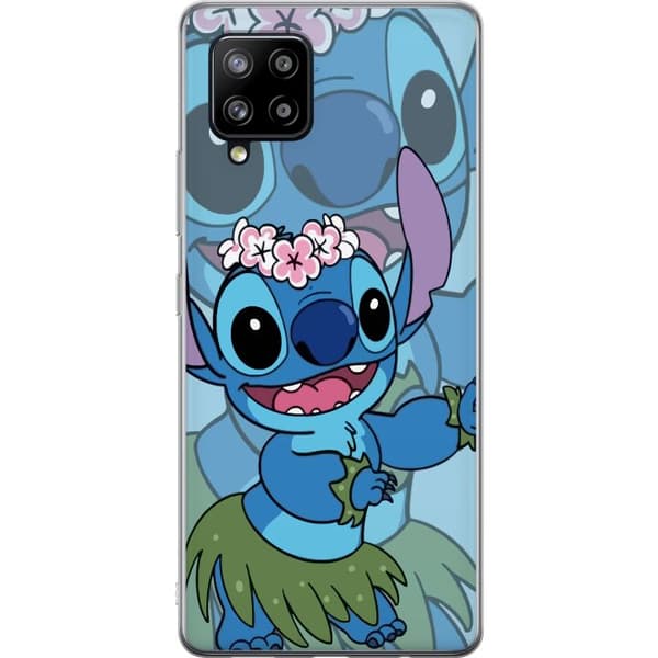 Samsung Galaxy A42 5G Gennemsigtig cover Stitch under Stjernerne - Magisk Anime-stil