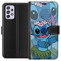Pikkukuva 1 / 3: Samsung Galaxy A52s 5G Lompakkokotelo Stitch tähtien alla - Taianomainen Anime-tyyli