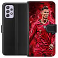 Pikkukuva 1 / 3: Samsung Galaxy A52s 5G Lompakkokotelo Ronaldon Taidot - CR7 Suunnittelu Aidolle Kannattajalle