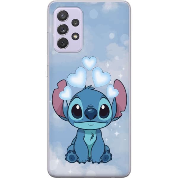 Samsung Galaxy A52s 5G Gennemsigtig cover Stitch Hoppende Glæde - Sjovt Design til Gave