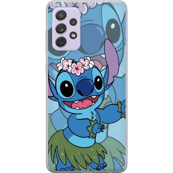 Samsung Galaxy A52s 5G Gennemsigtig cover Stitch under Stjernerne - Magisk Anime-stil