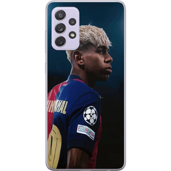 Samsung Galaxy A52s 5G Gjennomsiktig deksel Lamine Yamal - Barcelonas Wonderkid i Fokus